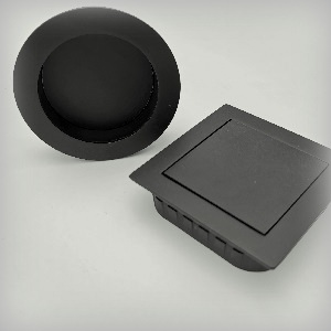 Sliding door handles