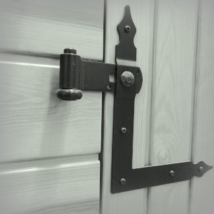 Hardware for shutters and gates