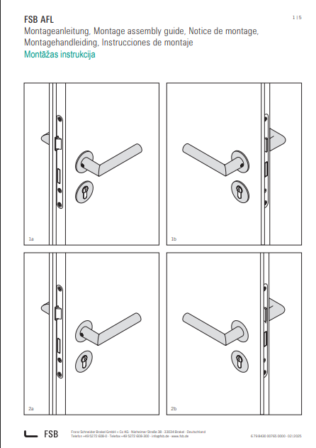 FSB AFL installation instructions