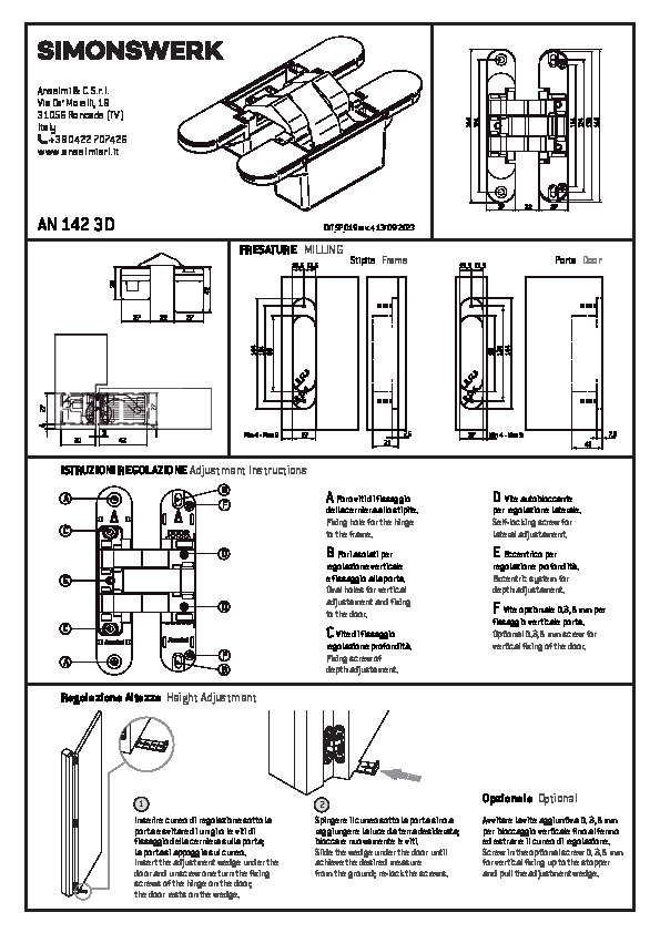 ANSELMI AN 142 3D - Assembly instructions (IT/EN)