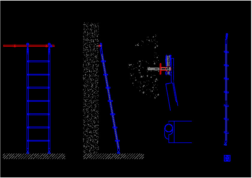 MWE KLASSIK SL.6002.KL - sliding ladder with stainless steel steps - technical data
