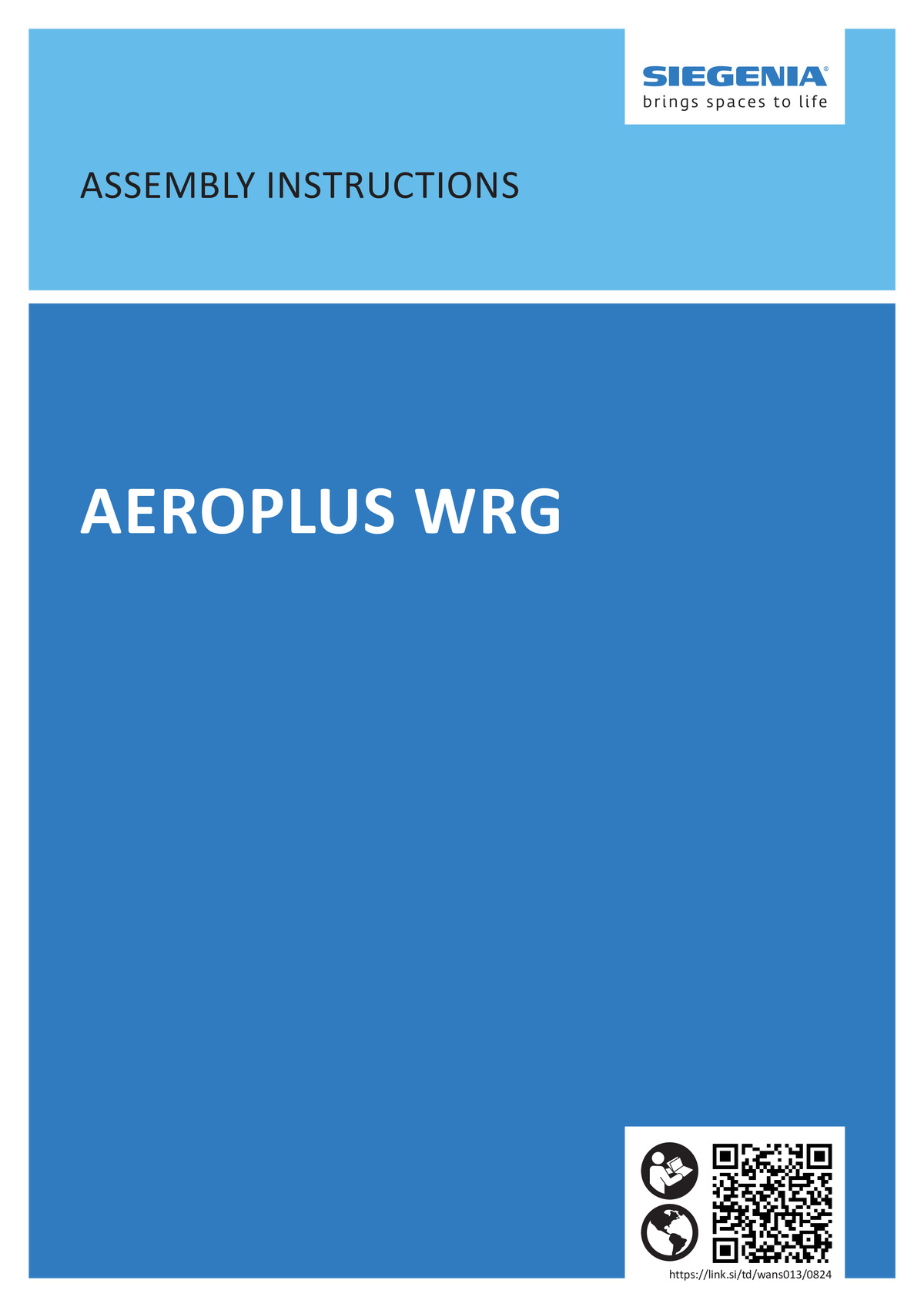 AEROPLUS WRG - assembly instructions (ENG)