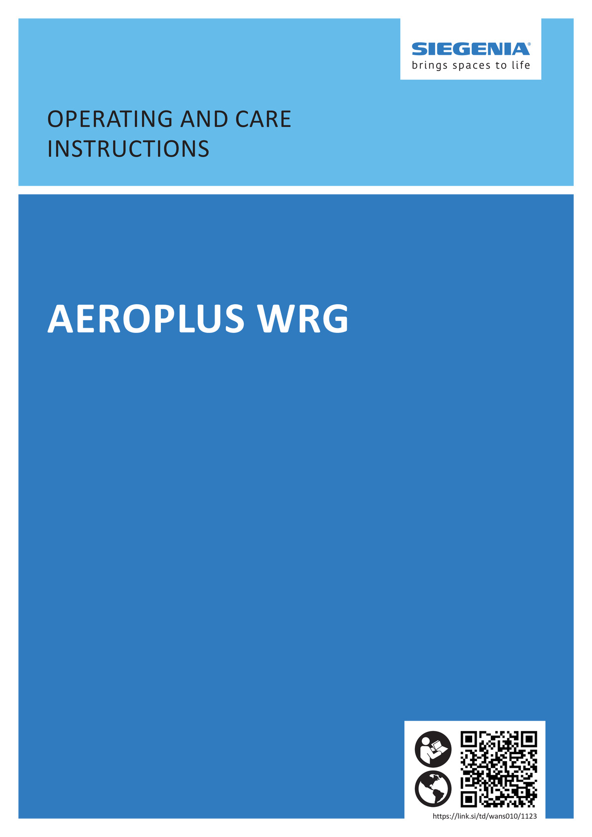 AEROPLUS WRG - user manual (ENG)