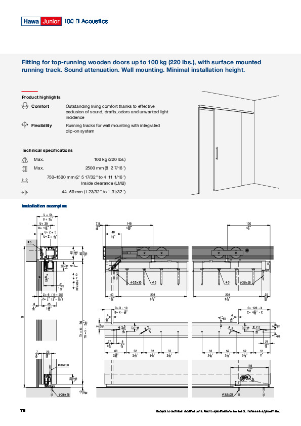 HAWA JUNIOR 100 B Acoustics - catalogue (EN)