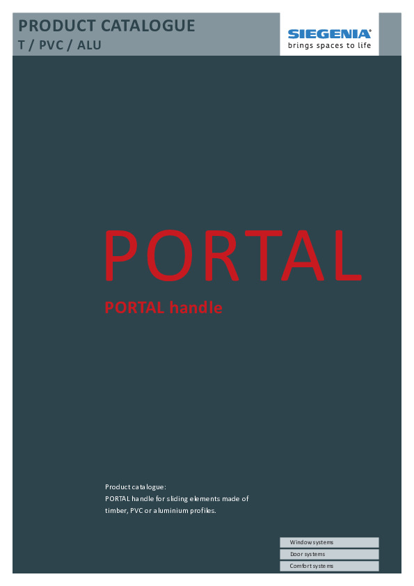 PORTAL handle catalogue 