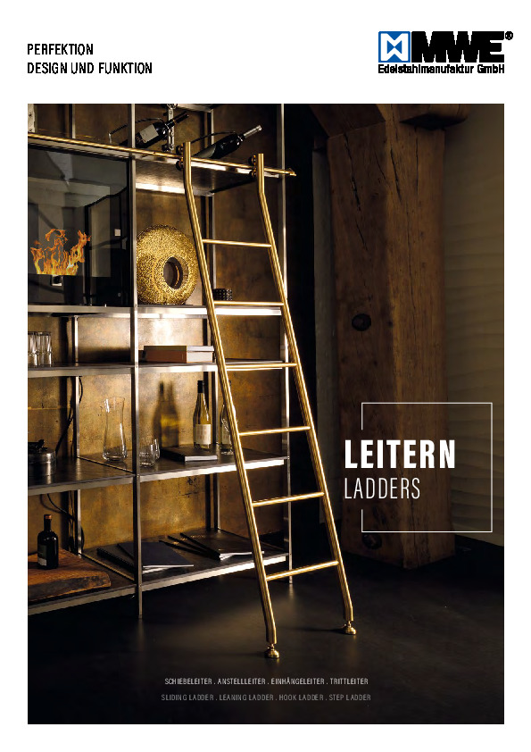 MWE mobile ladders - catalog 2023 (DE/EN)