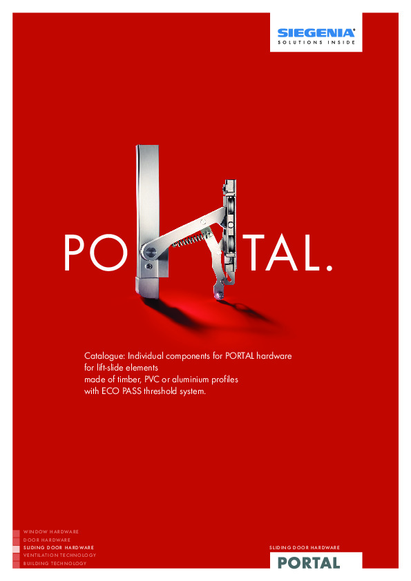 PORTAL - hardware catalogue