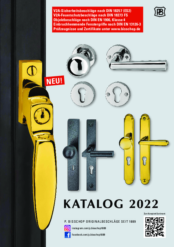 P.BISSCHOP catalog 2022