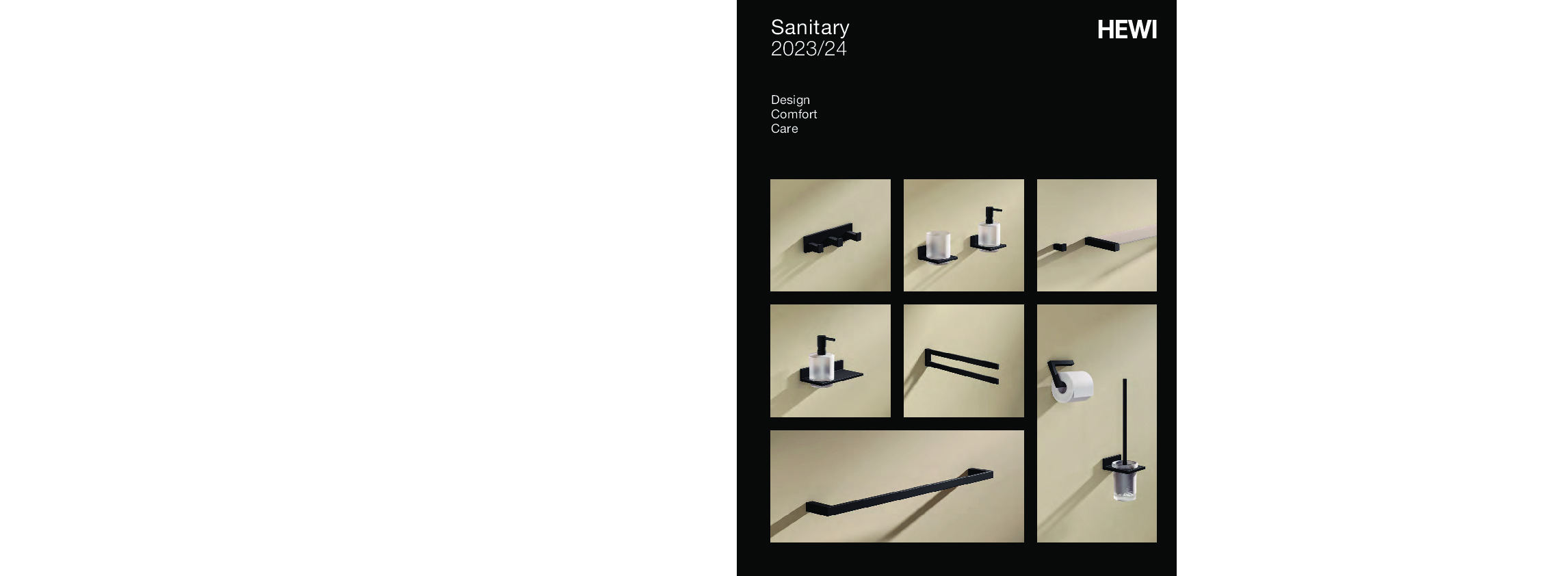 HEWI sanitary systems - catalog 2023-24