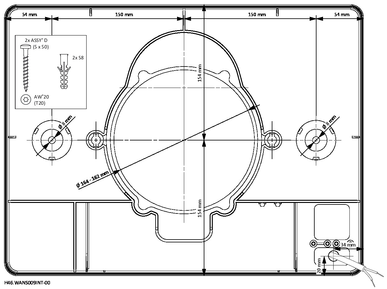 AEROPLUS WRG - milling template