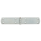 Rounded hinges, 400x40x3, galvanised