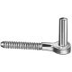 Screw hook, Ø13/110x12, galvanized