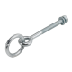 Bolt with loop 12x155 mm, galvanised