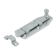 Window bolt, straight, 80x30x1,2, galvanised