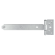 T-hinges, 400x38x4, galvanised