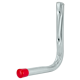 Wall hook 165x150 mm, galvanised / rubber end cups