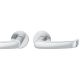 Handle set on round roses BAC, door thickness 39-58 mm, stainless steel matt