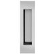 Flush sliding door handle, st.steel
