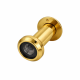 RING 14 uksesilmus korgiga, ukse paksus 40-75mm, D14, poleeritud, lakitud messing