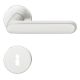 Handle set on round roses BB, door thickness 39-58 mm, aluminium F1
