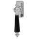 Window handle, polished chrome