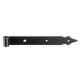 Shutter hinges No.6, Ø13/500x40x5, black