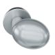 Handle knob 0804 05 fixed, singel-sided fastening, stainless steel fine matt