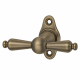 T-shape window handle, antik patine