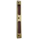 Strike plate for rebated doors 4051, matt brass