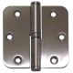 Hinge HARKO 80x80, stainless steel, right