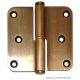Hinge RFS 80/80A, right, bronzed stainless steel