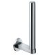 Spare toilet roll holder, screw-on, stainless steel