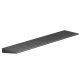 Bathroom utensil tray A100, anthracite grey metallic