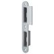 8814 strike plate with lining, lip 16 mm, st. steel