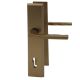 8775 ALPHA Security backplate set handle/handle PZ 8/92mm, door thickness 75-84 mm, alum.F4