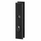 ALPHA security plates ZA, without lever handles, ES1, PZ 72mm, aluminium black F14 | UKSELINGIDPLUSS.ee