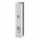 ALPHA security plates ZA, without lever handles, ES1, PZ 92mm, aluminium natural F1 | UKSELINGIDPLUSS.ee