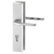 8771 ALPHA Security backplate set handle/handle PZ 8/72mm, door thickness 35-45 mm, alum.F1