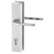 8775 ALPHA Security backplate set handle/handle PZ 8/92mm, door thickness 75-84 mm, alum.F1