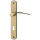 Amata-LS handle set with backplates BB/72 mm, brass browned