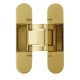 Concealed hinge ANSELMI AN 164 3D FVZ 14/40, brass polished