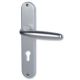 ARENA-Ls gandle set with backplates WC, matt nickel