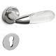 AURORA handle/rose set. PZ, chrome/transparent