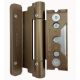 Entrance door hinges (3 pc.)BAKA Protect 4030 3D FD MSTS, bronze