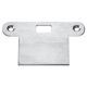 1148 Upper strike plate for wooden doors, stainless steel