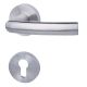 BOSTON-R handle set on round roses PZ, stainless steel