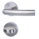 BOSTON-R handle set with roses WC grt., stainless steel