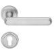 CHIC handle set with roses 004 PZ, matt chrome