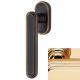CHIC SK window handle with SMARTBLOCK function, gold plated