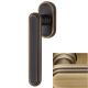 CHIC SK window handle with SMARTBLOCK function, patine matt